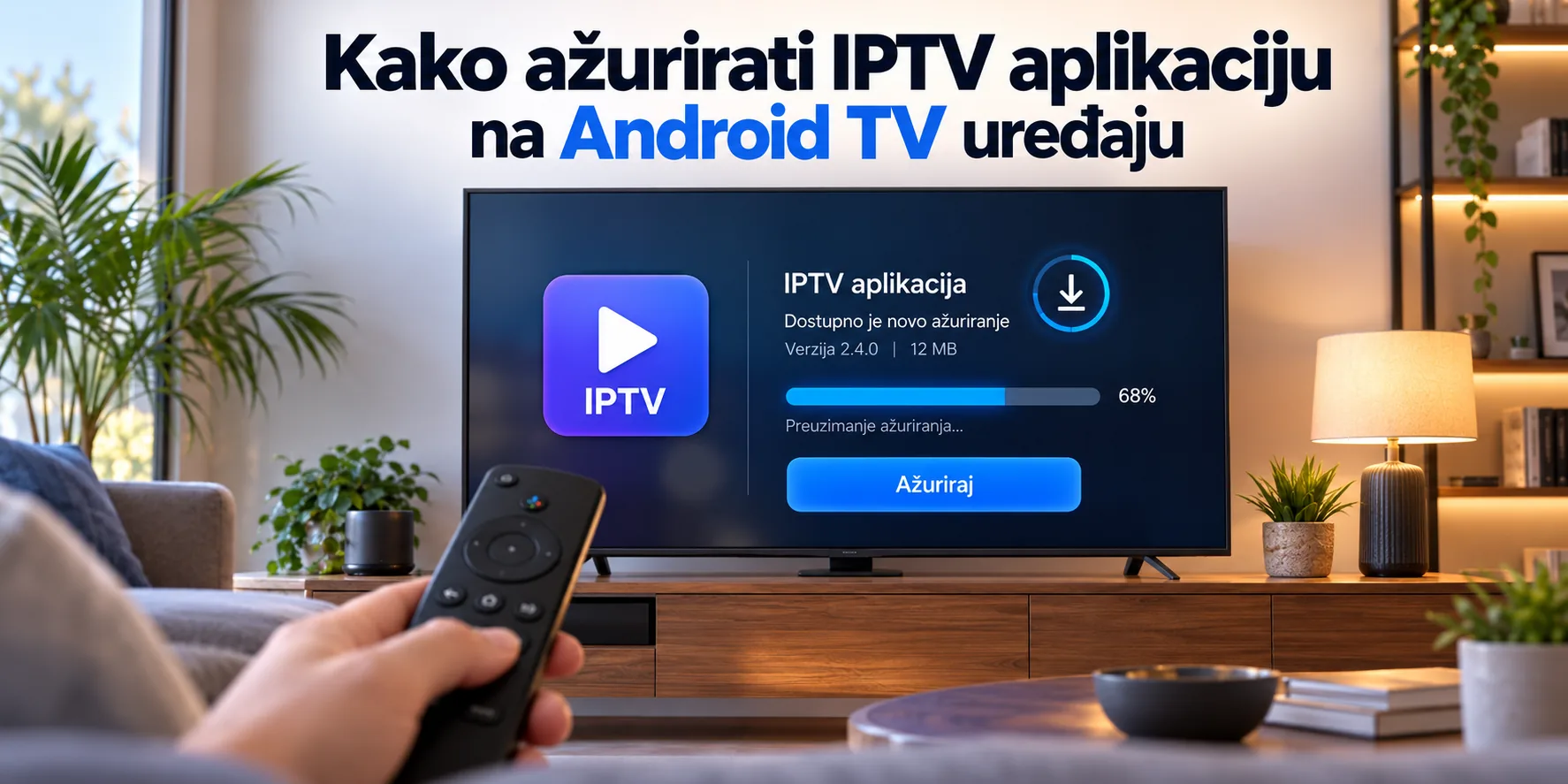 iptv ažuriranje aplikacije android tv — Kako ažurirati IPTV aplikaciju na Android TV uređaju