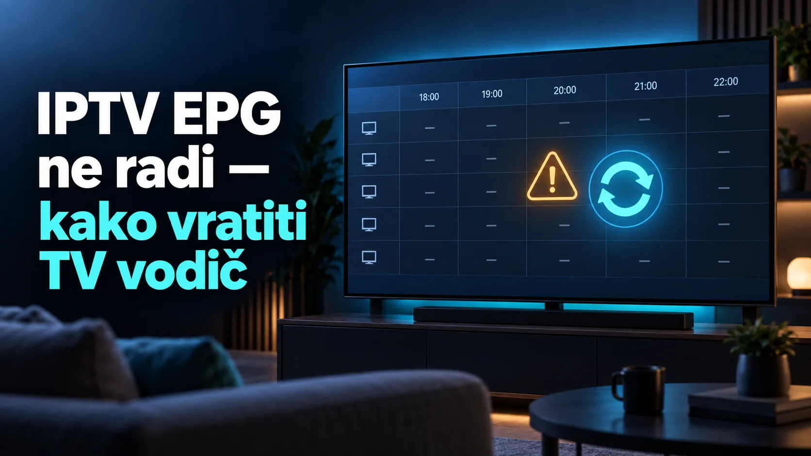 iptv epg ne radi — IPTV EPG ne radi — kako vratiti TV vodič