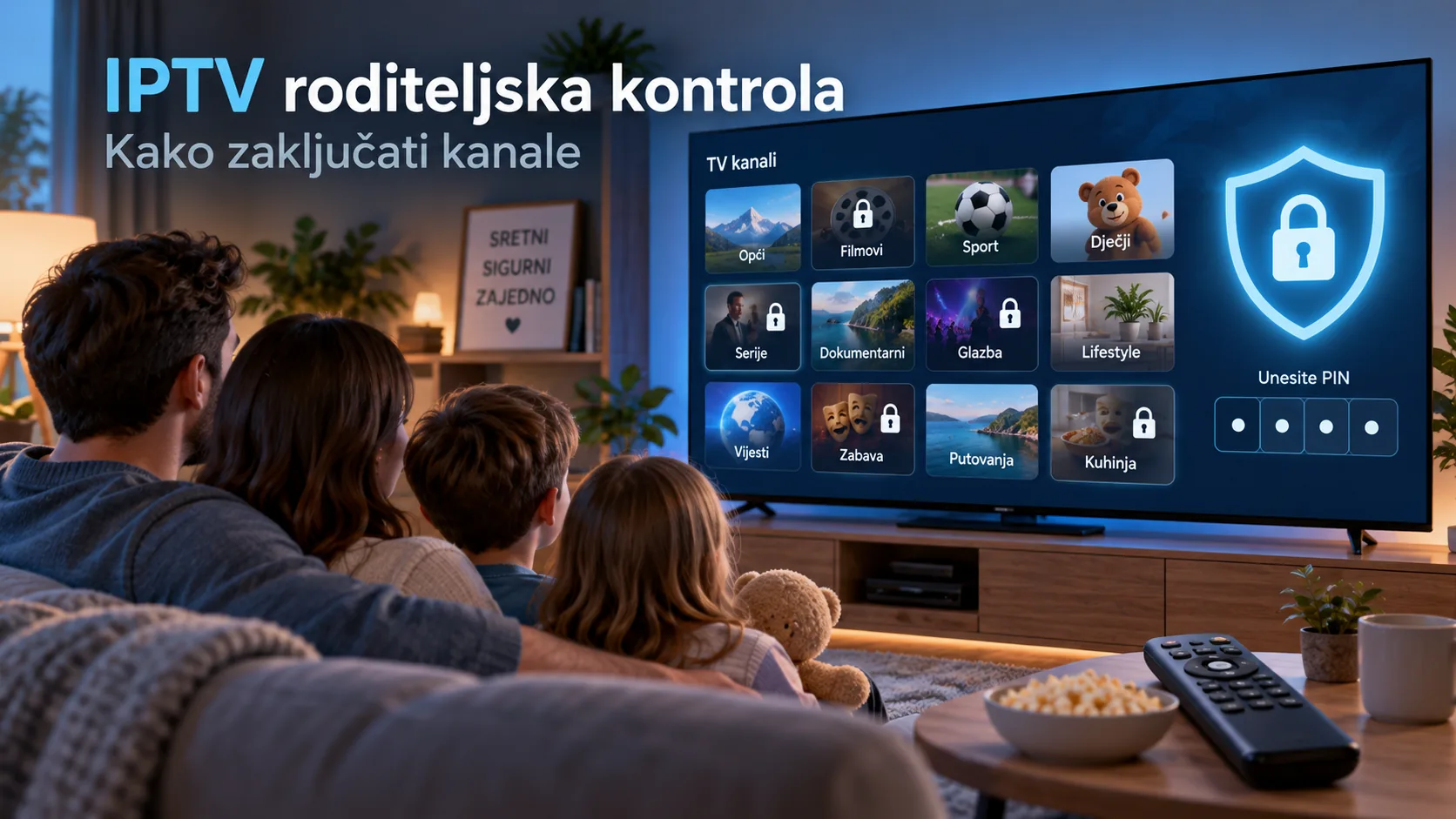 iptv roditeljska kontrola — IPTV roditeljska kontrola — kako zaključati kanale